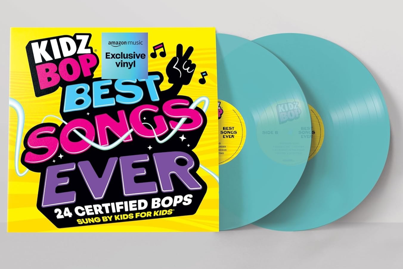 Kidz Bop: Best Songs Ever (Limited Edition, Amazon Exclusive, Translucent Blue Colored Vinyl) (2 Lp's) |