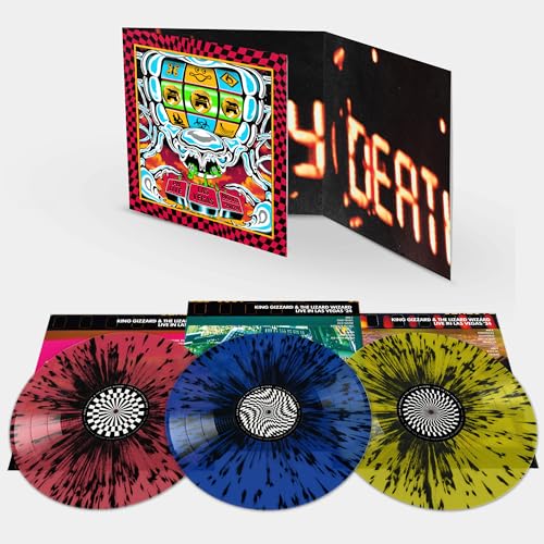 King Gizzard Live In Las Vegas '24 (Triple Gatefold) (Splatter Vinyl) [3Lp] |