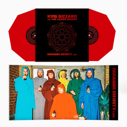 Nonagon Infinity Live (Indie Exclusive, Red Colored Vinyl, Limited Edition) (2 Lp's) |