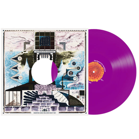 King Gizzard & The Lizard Wizard - Polygondwanaland (100% Recycled Plastic (r-PET), 180 Gram Translucent Purple) |