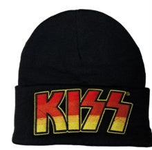 Kiss - Classic Logo Beanie - Black |