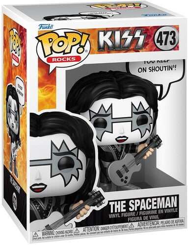 Funko POP! Sayings: KISS - The Spaceman, Rock & Roll All Night (Vinyl Figure, Collectible) |