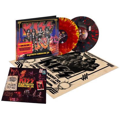 Kiss - KISS Destroys Anaheim '76 (Limited Edition, 180 Gram Colored Vinyl) (2 Lp's) |