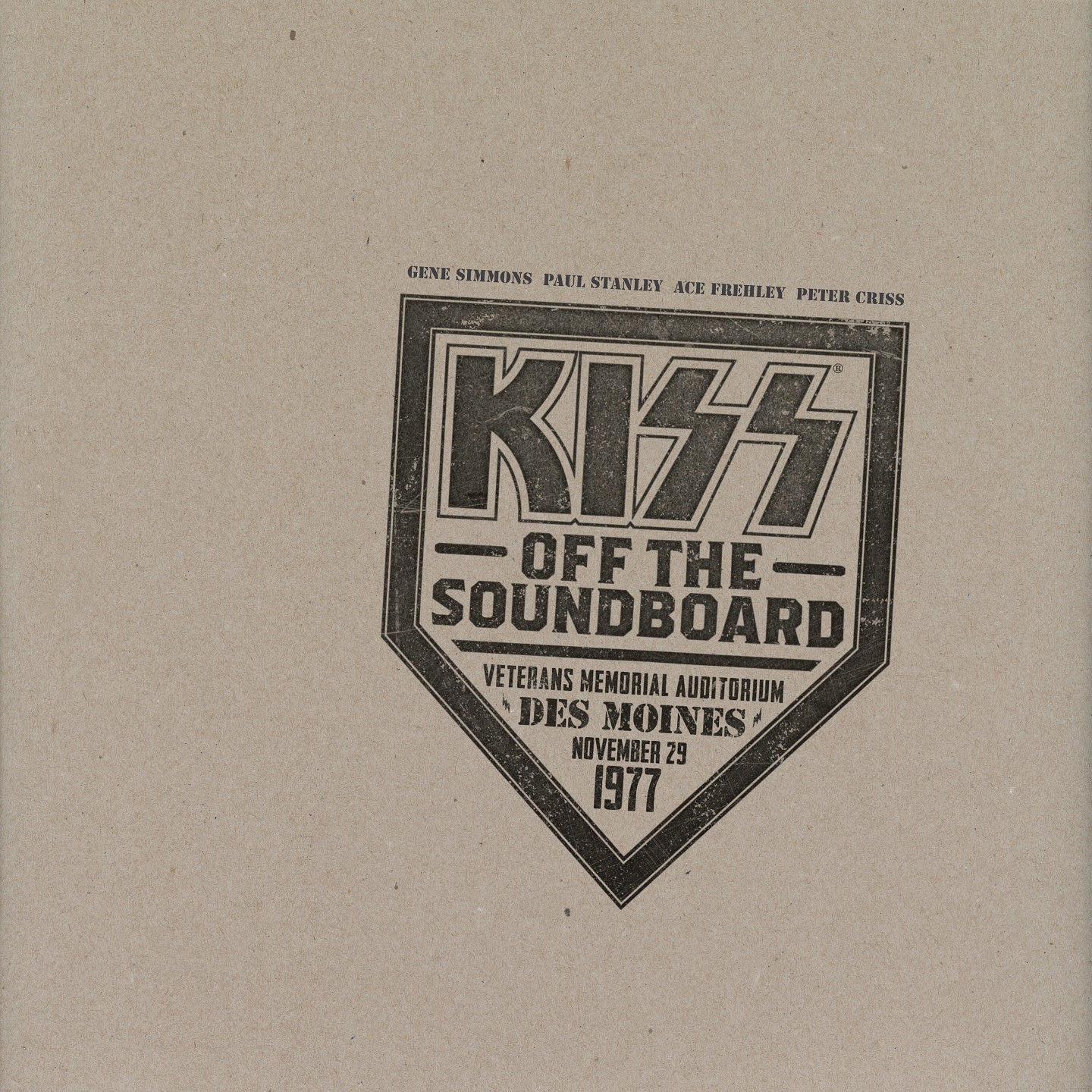 KISS Off The Soundboard: Live In Des Moines (2 Lp's) |
