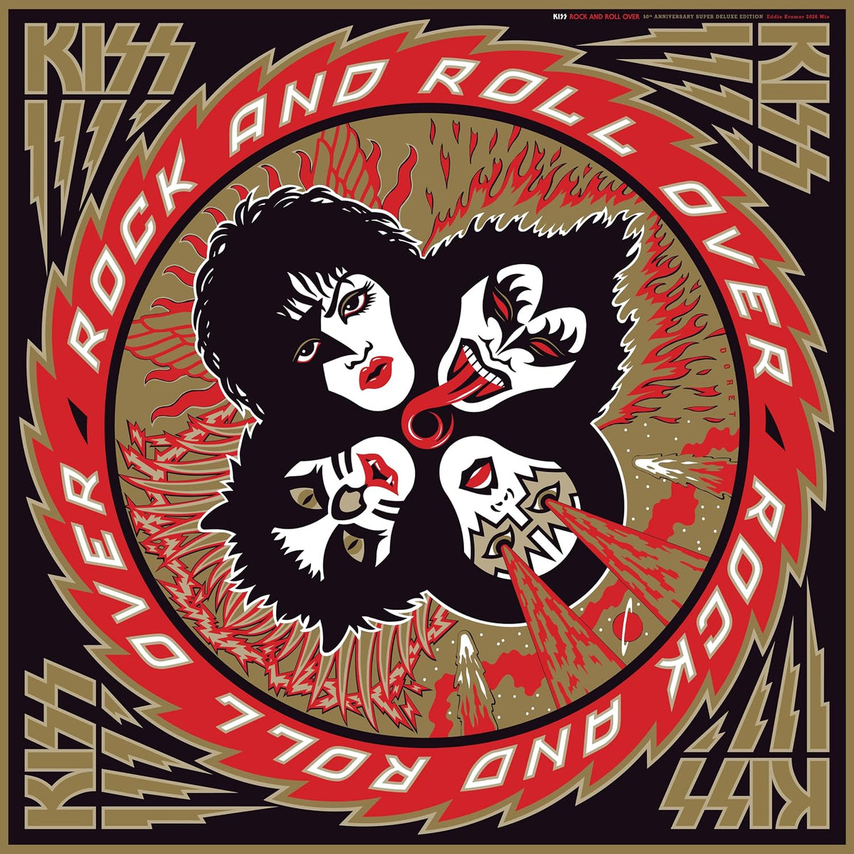 Kiss - Rock And Roll Over (Eddie Kramer 2026 Mix) (180 Gram Vinyl) |