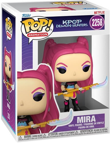 Funko POP! Anime: KPop Demon Hunters - Mira (KPDH) (Vinyl Figure, Collectible) |