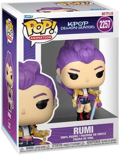 Funko POP! Anime: KPop Demon Hunters - Rumi (KPDH) (Vinyl Figure, Collectible) |