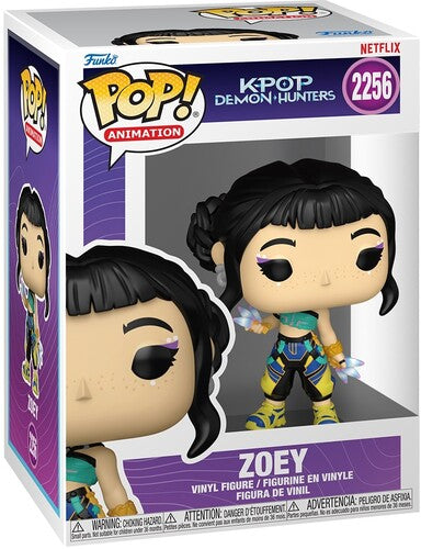 Funko POP! Anime: KPop Demon Hunters - Zoey (KPDH) (Vinyl Figure, Collectible) |