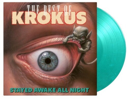 Krokus Stayed Awake All Night: The Best Of (Limited Edition, 180 Gram Translucent Green & White Marble Colored Vinyl) [Import] LP Mint (M) Mint (M)