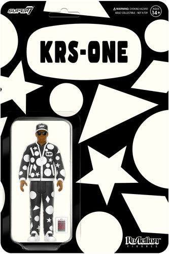Super7 - KRS-One - ReAction Figures Wv2 - KRS-1 (Self Destruction) (Collectible, Action Figure) |