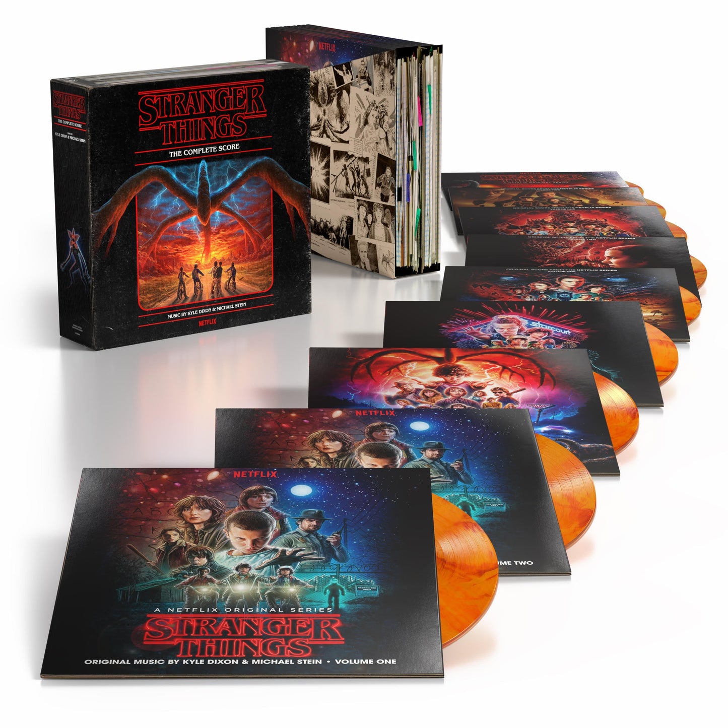 Kyle Dixon & Michael Stein - Stranger Things - The Complete Score (Box Set) [Vecna’S Gate Color Vinyl] [17LP] |