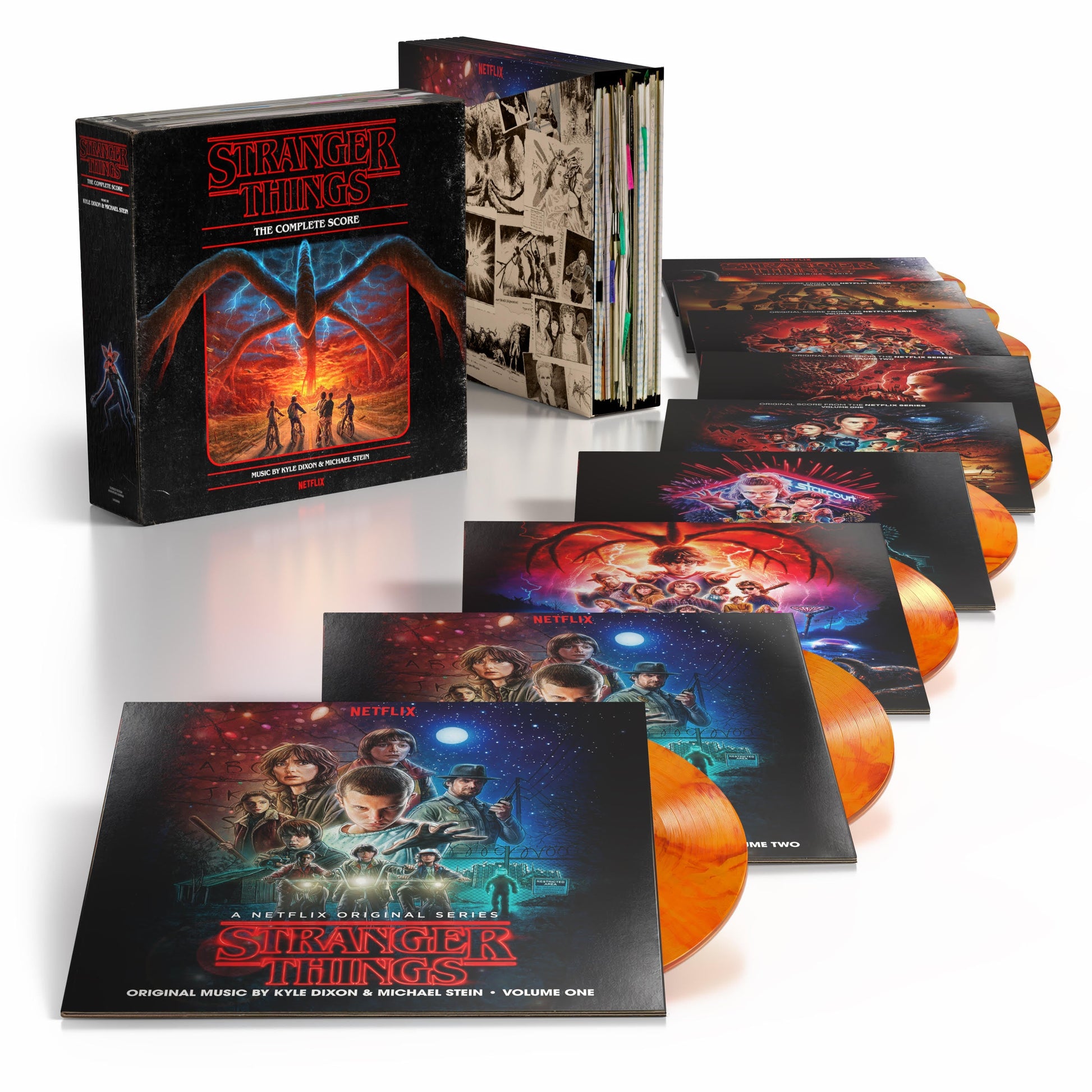 Kyle Dixon & Michael Stein - Stranger Things - The Complete Score (Box Set) [Vecna’S Gate Color Vinyl] [17LP] |