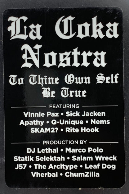 To Thine Own Self Be True | Mint (M) Mint (M) - HIP HOP/RAP