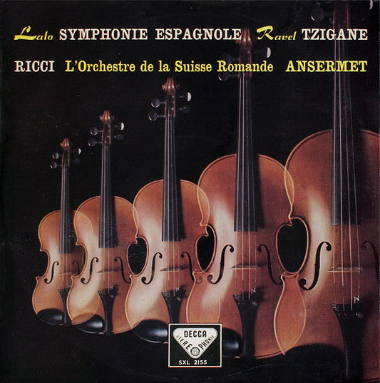 Lalo* / Ravel*, Ricci*, L'Orchestre De La Suisse R - Symphonie Espagnole / Tzigane |