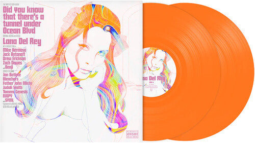 Did You Know That There's A Tunnel Under Ocean Blvd: Coachella Edition (ORANGE VINYL / ALTERNATIVE ARTWORK) | Mint (M) Mint (M) - POP *SEALED/COLOR*