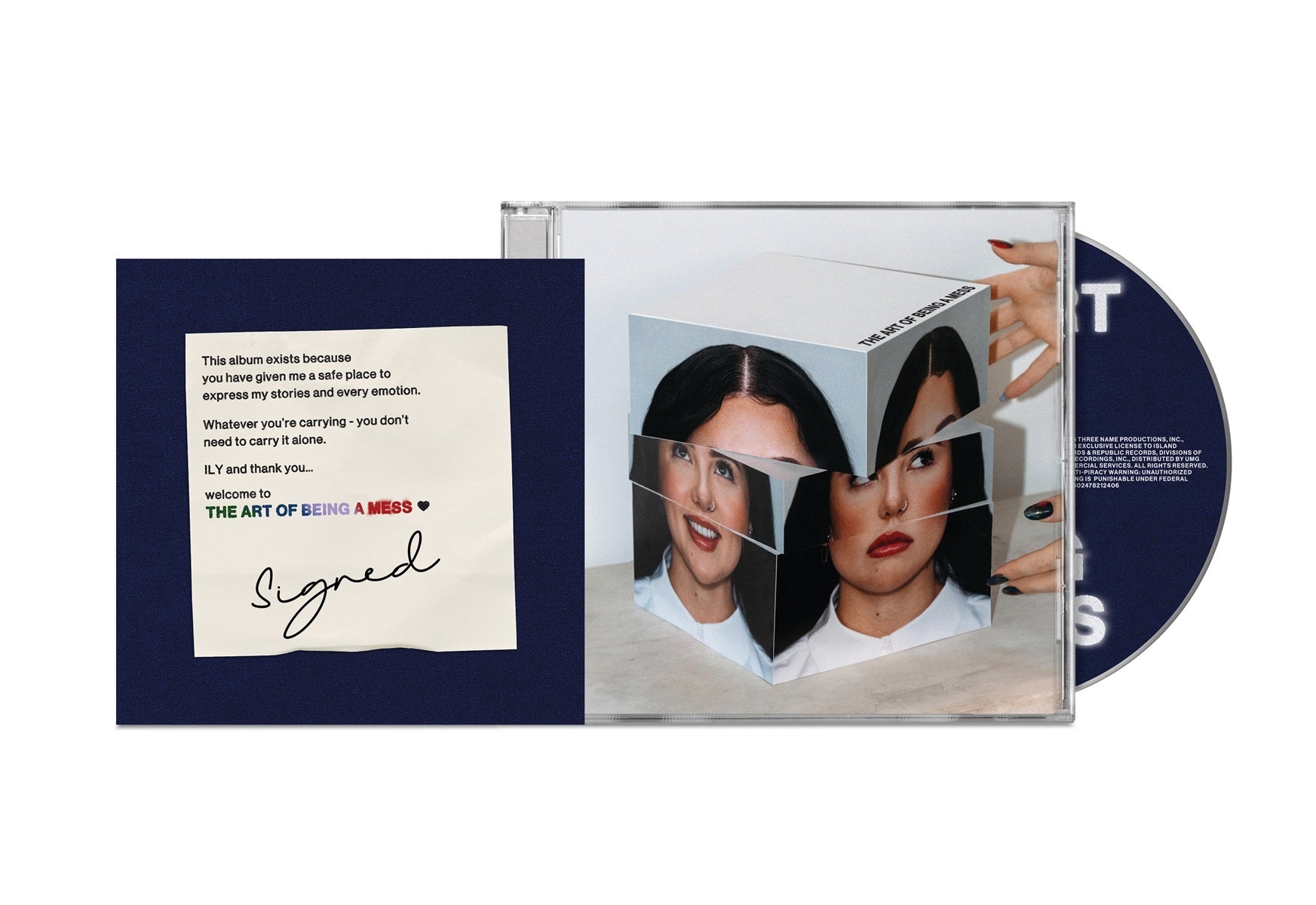 The Art Of Being A Mess [Signed Insert CD] |