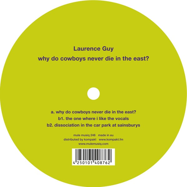 Laurence Guy - Why Do Cowboys Never Die In The East? |