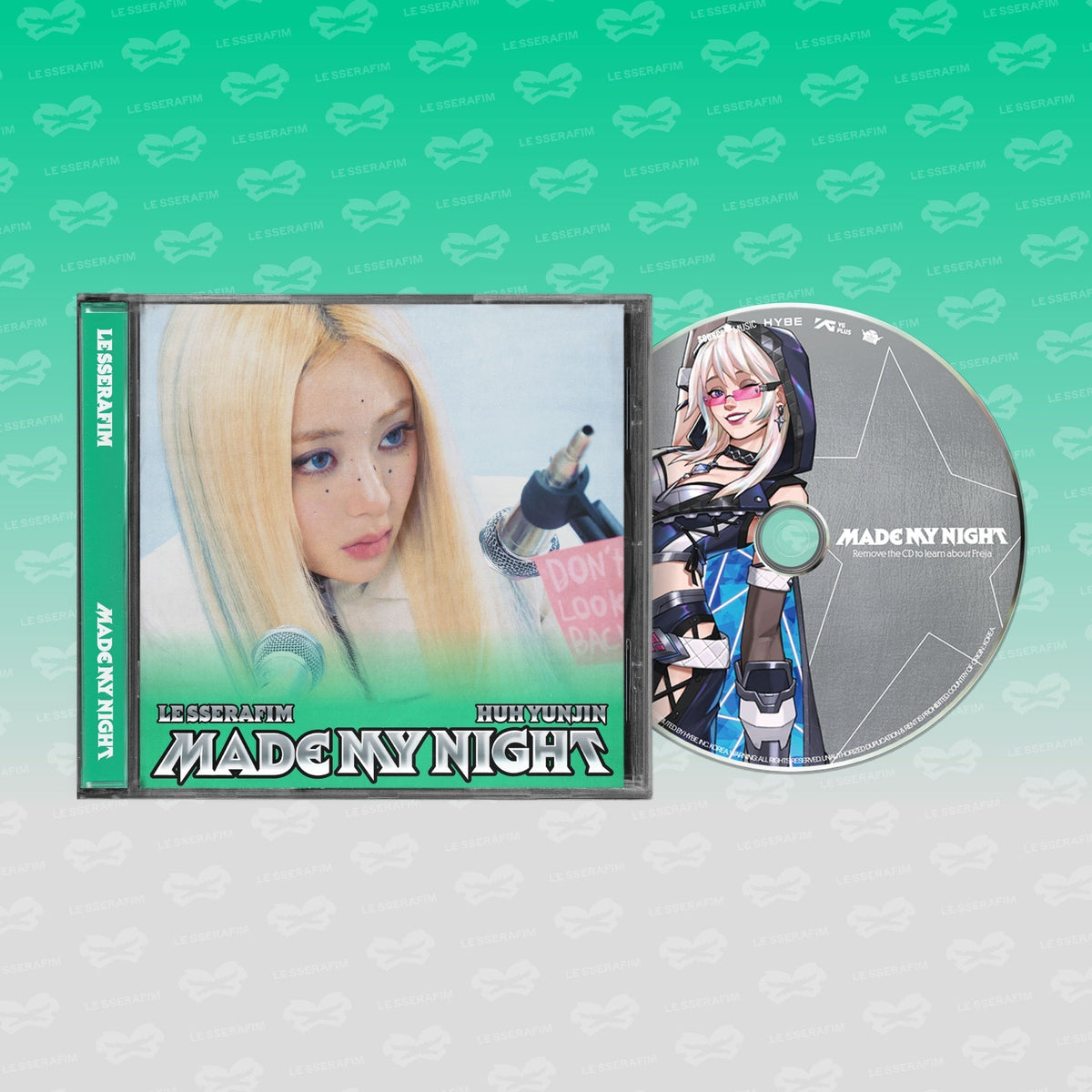 LE SSERAFIM - 2Nd Single Album "Made My Night" Single Cd [Huh Yunjin Ver.] |