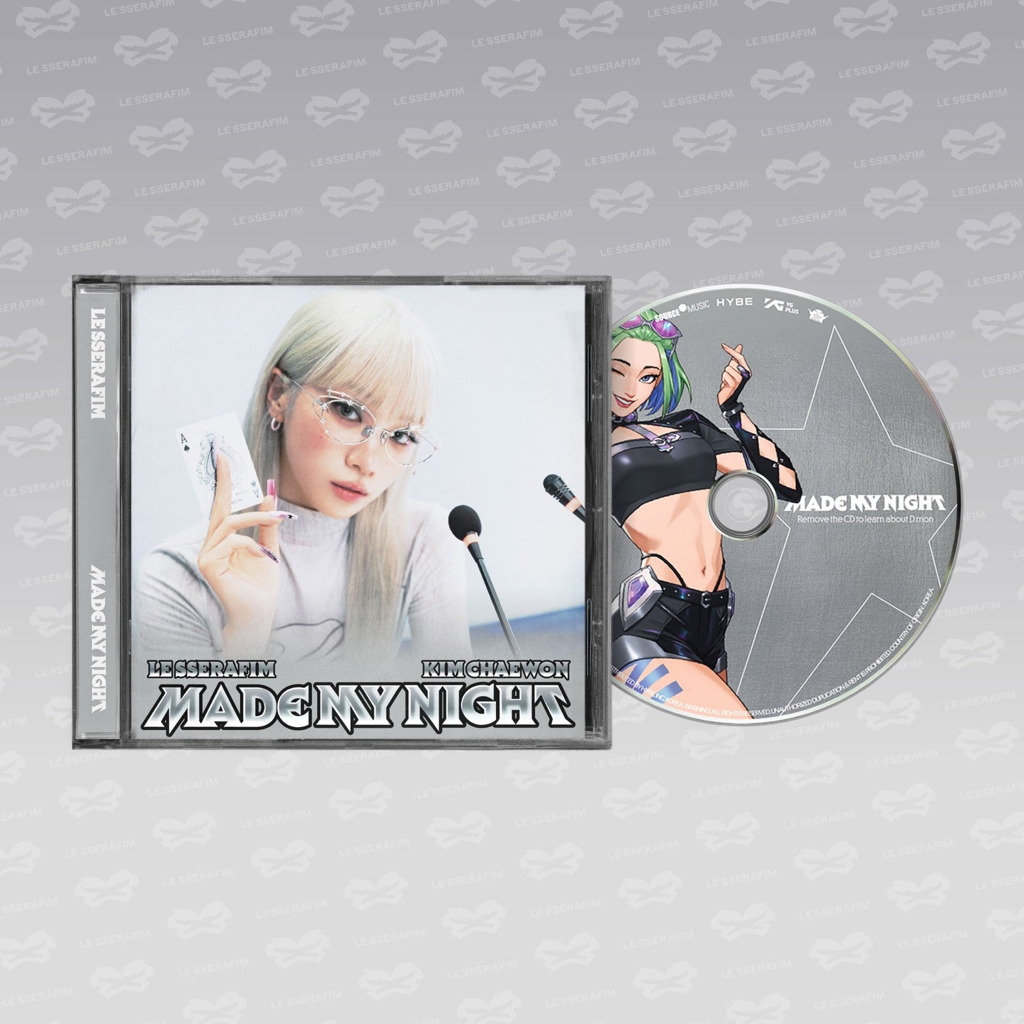 LE SSERAFIM - 2Nd Single Album "Made My Night" Single Cd [Kim Chaewon Ver.] |