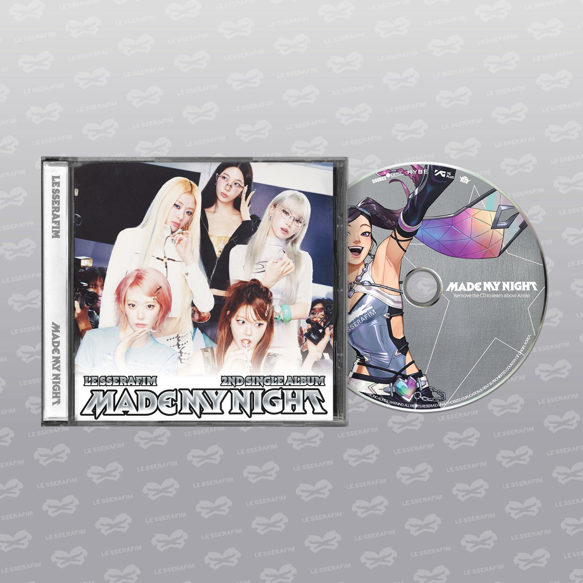 LE SSERAFIM - 2Nd Single Album "Made My Night" Single Cd [Le Sserafim Ver.] |
