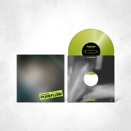 LE SSERAFIM - 2Nd Studio Album ‘Pureflow’ Pt.1 Vinyl [Electric Yellow Glitter Ver.] |