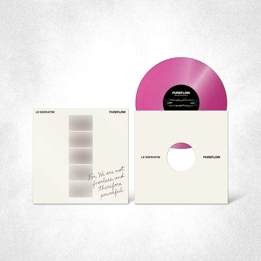 LE SSERAFIM - 2Nd Studio Album ‘Pureflow’ Pt.1 Vinyl [Hot Pink Glitter Ver.] |