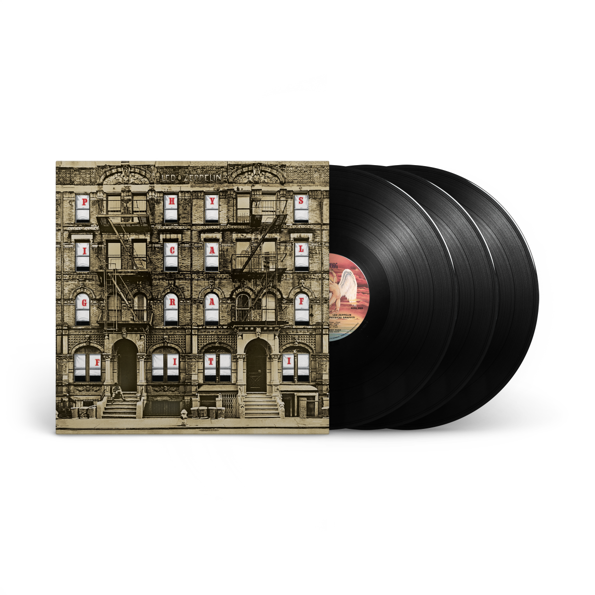 Physical Graffiti [50Th Anniversary Deluxe Edition] 3Lp Vinyl (Remastered + Poster) |