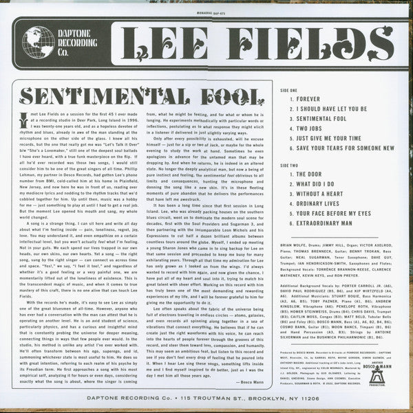 Sentimental Fool | Mint (M) Mint (M)