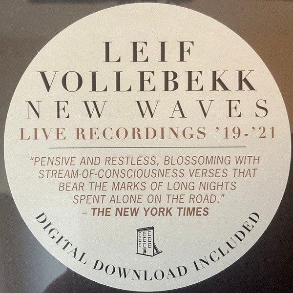 New Waves (Live Recordings ’19-’21) | Mint (M) Mint (M) - FOLK *SEALED*