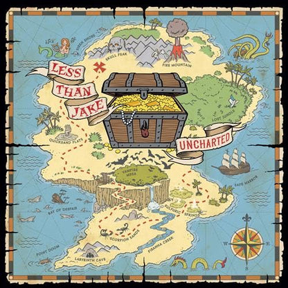 Uncharted (Indie Exclusive, Easter Yellow/Blue/Bone Tri-Stripe Colored Vinyl) |