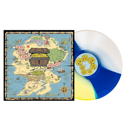 Uncharted (Indie Exclusive, Easter Yellow/Blue/Bone Tri-Stripe Colored Vinyl) |