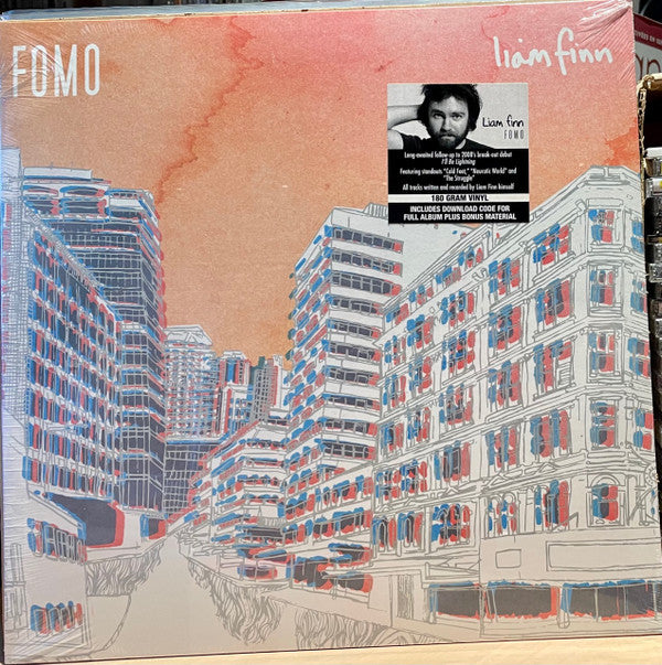 Liam Finn FOMO Yep Roc Records LP, Album, 180 Mint (M) Mint (M)