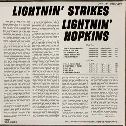 Lightnin' Hopkins - Lightnin' Strikes | Mint (M) Mint (M) - JAZZ *VMP*