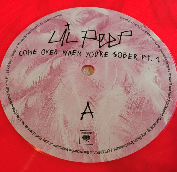 Lil Peep Come Over When You're Sober, Pt. 1 & Pt. 2 Columbia, Sony Music  LP, EP, Pin + LP, Album + Comp, Dlx, Ltd, RP Mint (M) Mint (M)