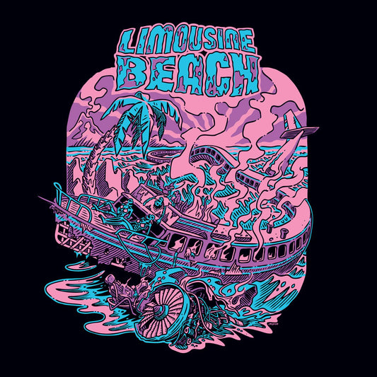 Limousine Beach (OPAQUE BLUE VINYL) | - ROCK *SEALED/COLOR*