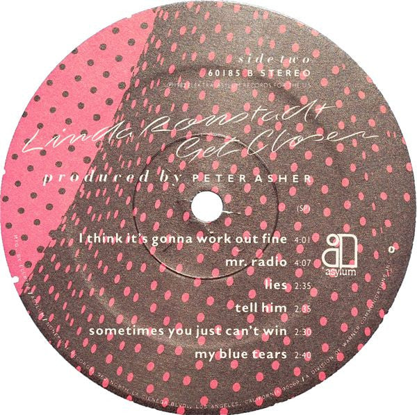 Get Closer | Near Mint (NM) Very Good Plus (VG+) - FOLK / USED *NEAR MINT*