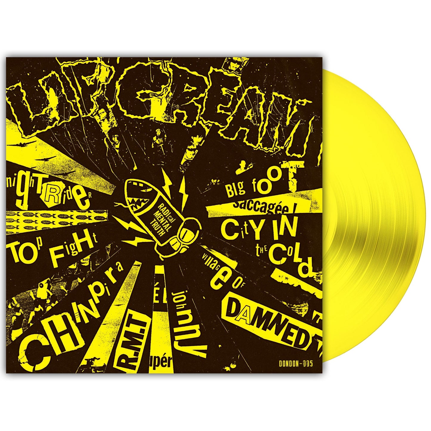 (PRE-ORDER 12/19/2025) Big Foot Cassette [Highlighter Yellow Vinyl] | - PUNK *NEW/COLOR*