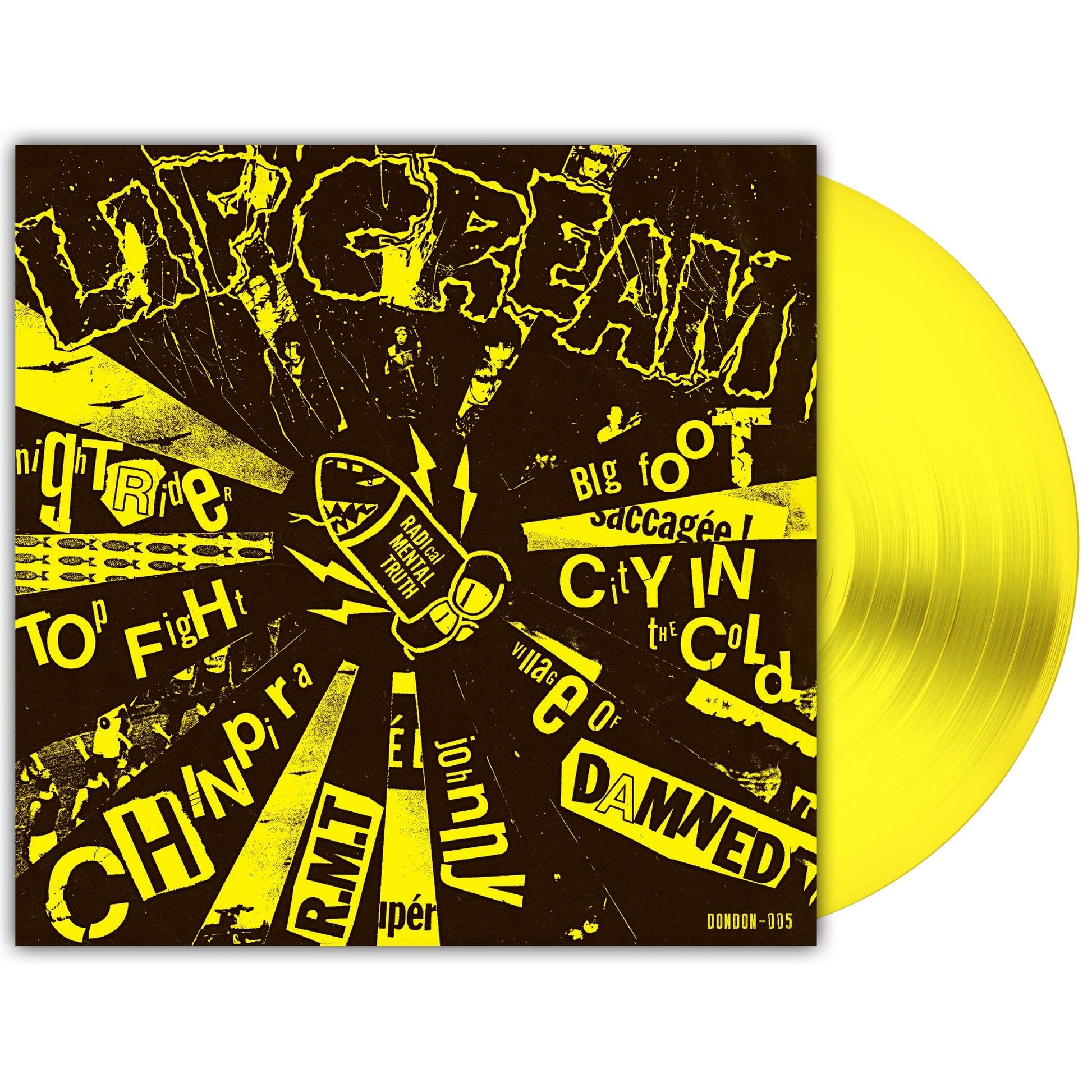 (PRE-ORDER 12/19/2025) Big Foot Cassette [Highlighter Yellow Vinyl] | - PUNK *NEW/COLOR*