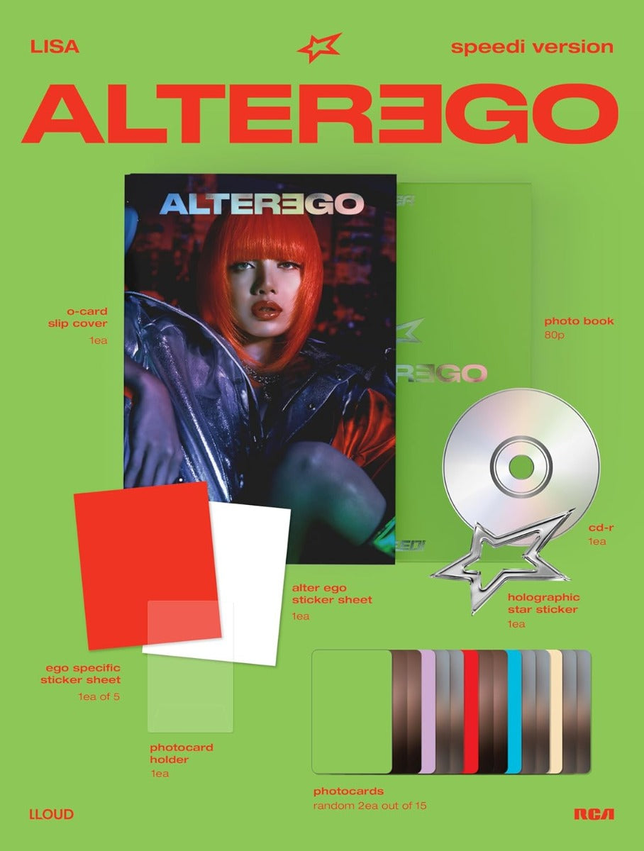 Alter Ego Photobook: Speedi Version {Explicit Content] (Indie Exclusive, Sticker, Photo / Photo Card) |