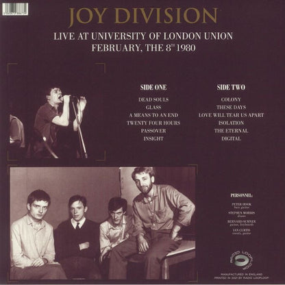 Live At University Of London Union February, The 8th 1980 | Mint (M) Mint (M)