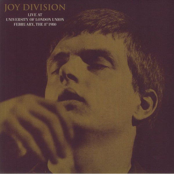 Joy Division Live At University Of London Union February, The 8th 1980 LP Mint (M) Mint (M)
