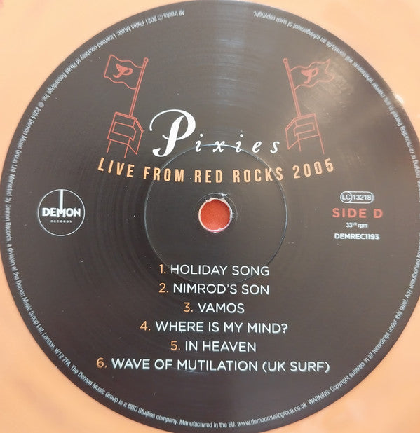 Pixies - Live From Red Rocks 2005 | Mint (M) Mint (M) - ALT/INDIE *SEALED/RSD/COLOR*