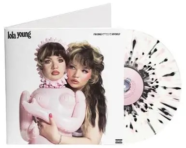 I'm Only F**king Myself: The "Blisters" Edition (Limited Edition, White with Pink And Black Splatter Colored Vinyl, Signed Insert) [Explicit Content] | - ROCK *NEW/COLOR*