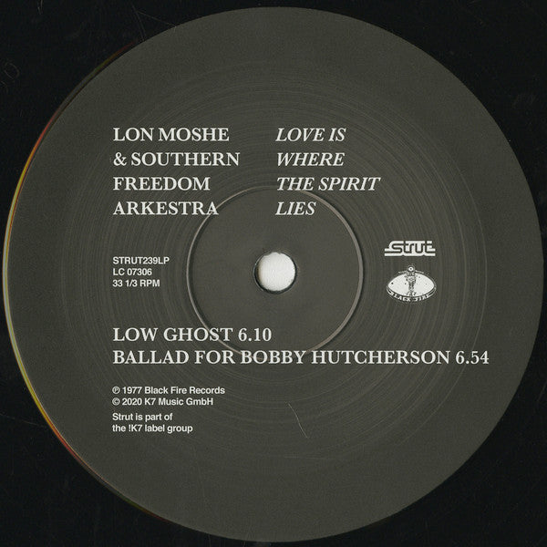 Love Is Where The Spirit Lies | Mint (M) Mint (M) - JAZZ