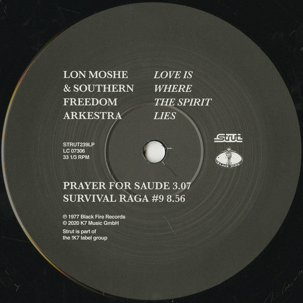 Love Is Where The Spirit Lies | Mint (M) Mint (M) - JAZZ