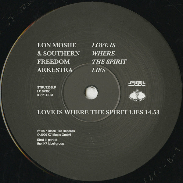 Love Is Where The Spirit Lies | Mint (M) Mint (M) - JAZZ
