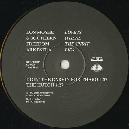Love Is Where The Spirit Lies | Mint (M) Mint (M) - JAZZ