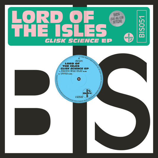 Lord Of The Isles - Glisk Science EP (VINYL 12") | NEW Mint (M) Mint (M) - TECH HOUSE *SEALED*
