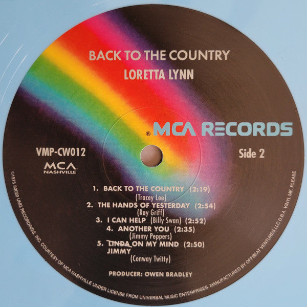 Back to the Country | Mint (M) Mint (M) - COUNTRY *SEALED/COLOR*