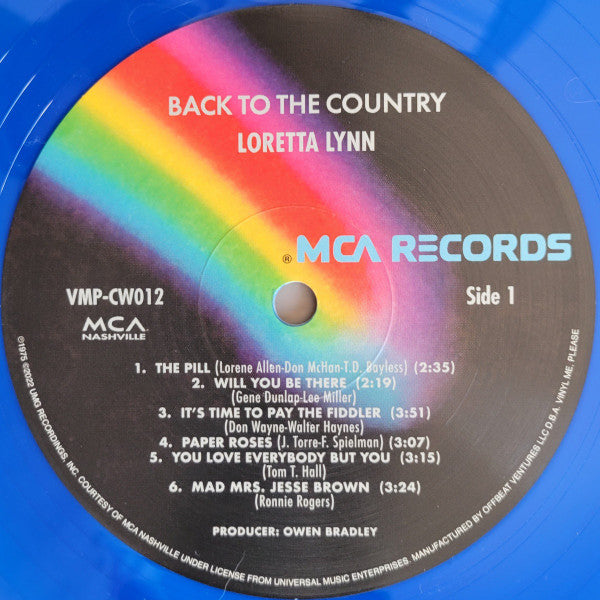 Back to the Country | Mint (M) Mint (M) - COUNTRY *SEALED/COLOR*